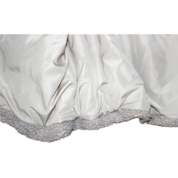 H&M Warm & Cozy Sherpa Teddy Jacket in Beige (XXL) - Picture 8 of 11